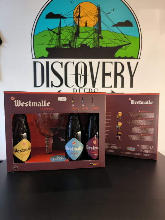 Westmalle - Gift Pack (3x33cl & Glass)