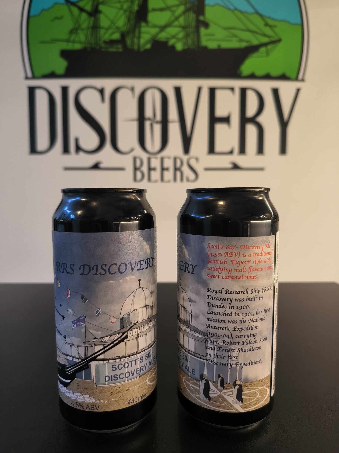 Law Brewing - Scott's 80/- Discovery Ale